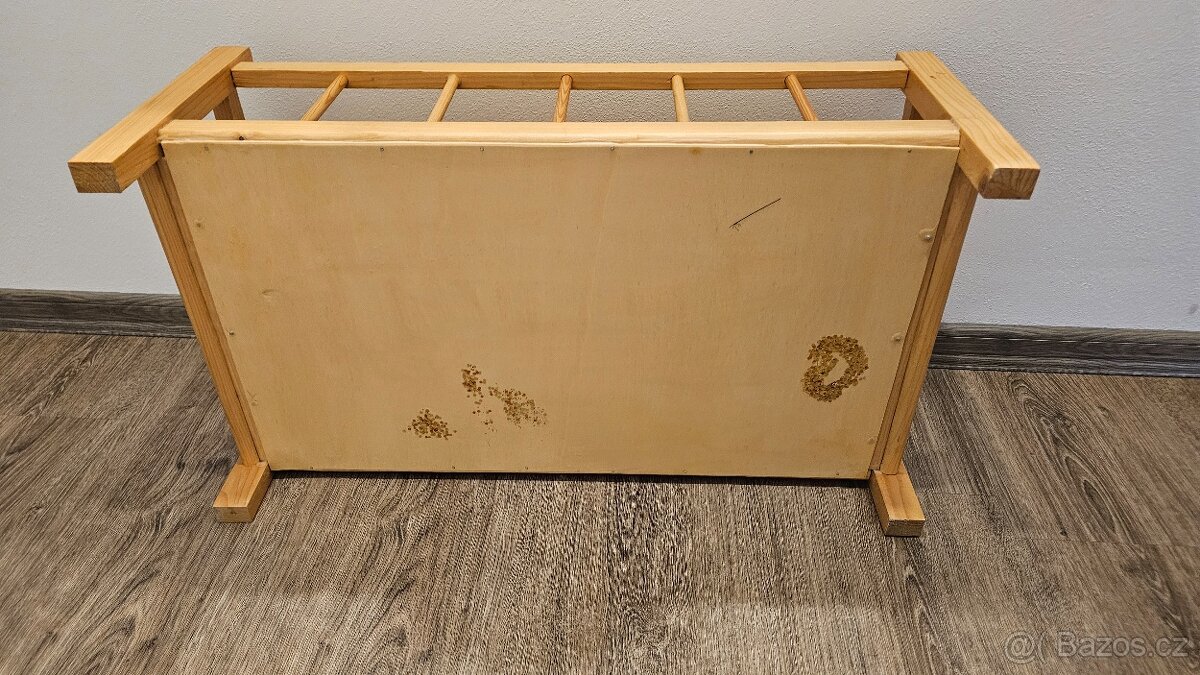 Dřevěná postýlka pro panenku - 7