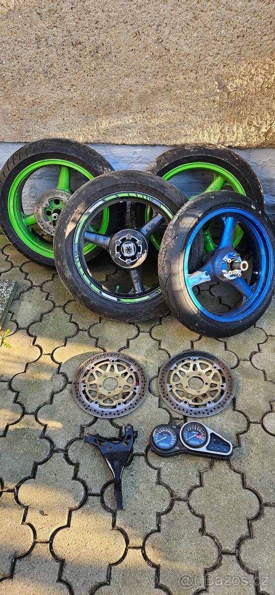 Kawasaki ZX-6R rok 1998 - 2002 dily a CZ TP - 7