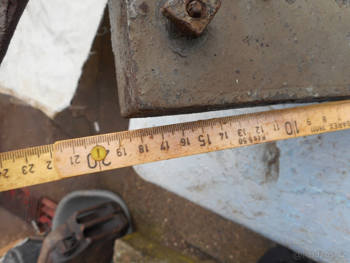 dveřní zámek velký historický - 7