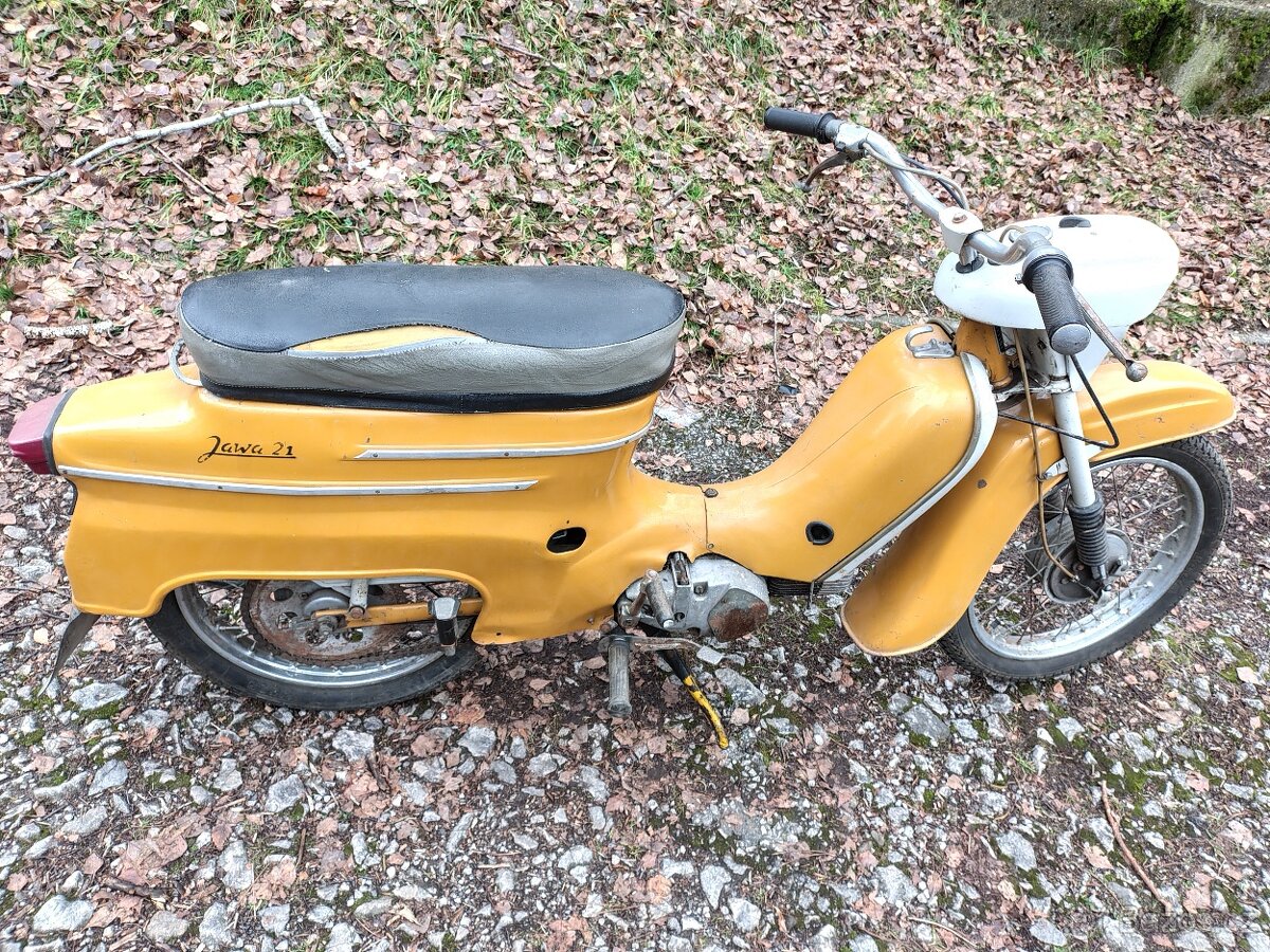 Jawa 50/21 pionýr s platným TP a SPZ - 7