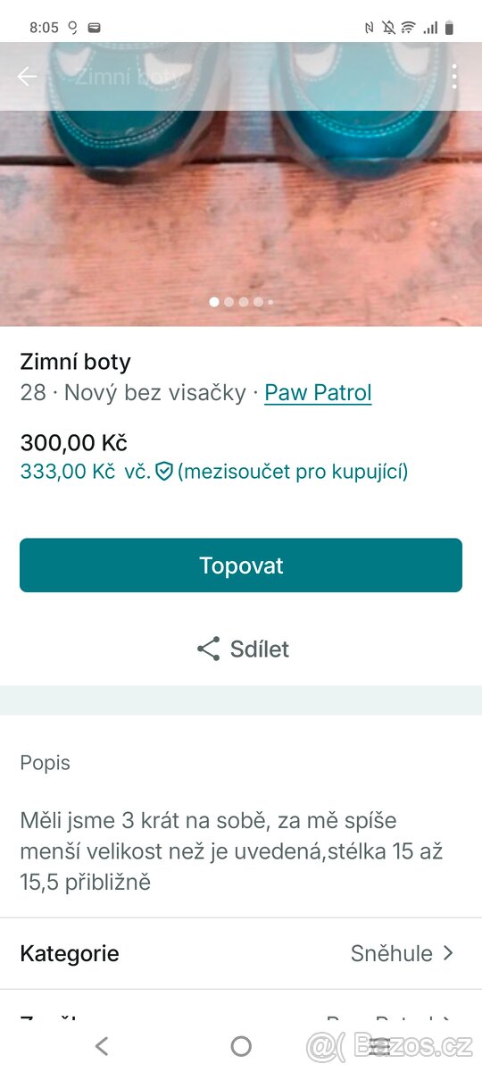 Zimní boty paw patrol - 7