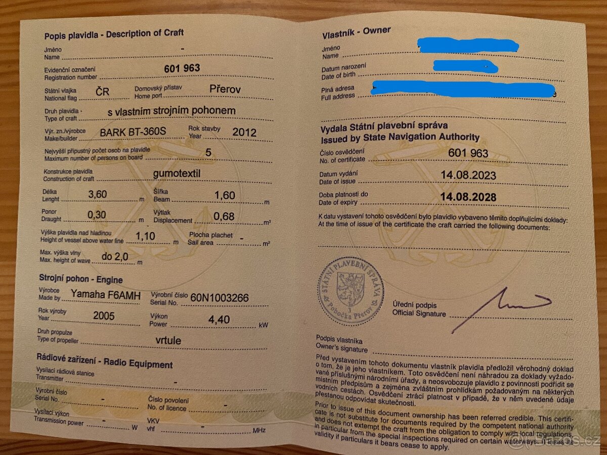 Motorový člun - 7