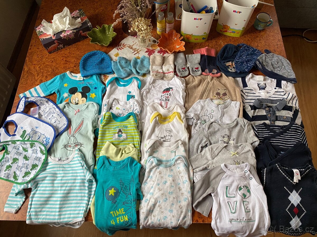 Prodam komplet obleceni pro miminko vel. 50-56 - 7