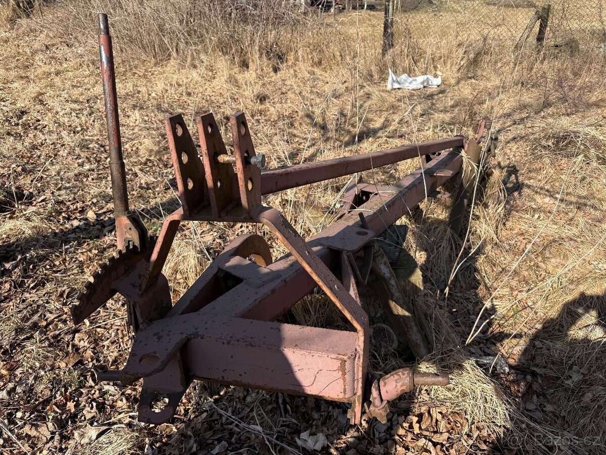 Obracečka hrabačka sekačka pluh za traktor, disk kultivátor - 7