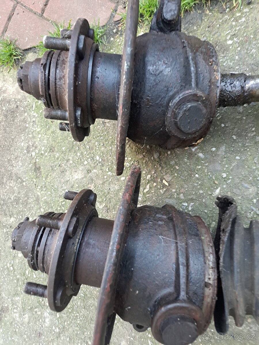 Barkas B1000 poloosy přední - 7