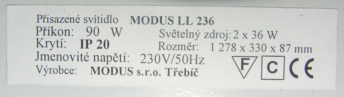 Zářivková svítidla - 7