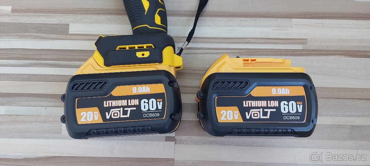 Aku 20V/9.0Ah DCB 609,pro nářadí DeWALT a jiné nářadí. - 7
