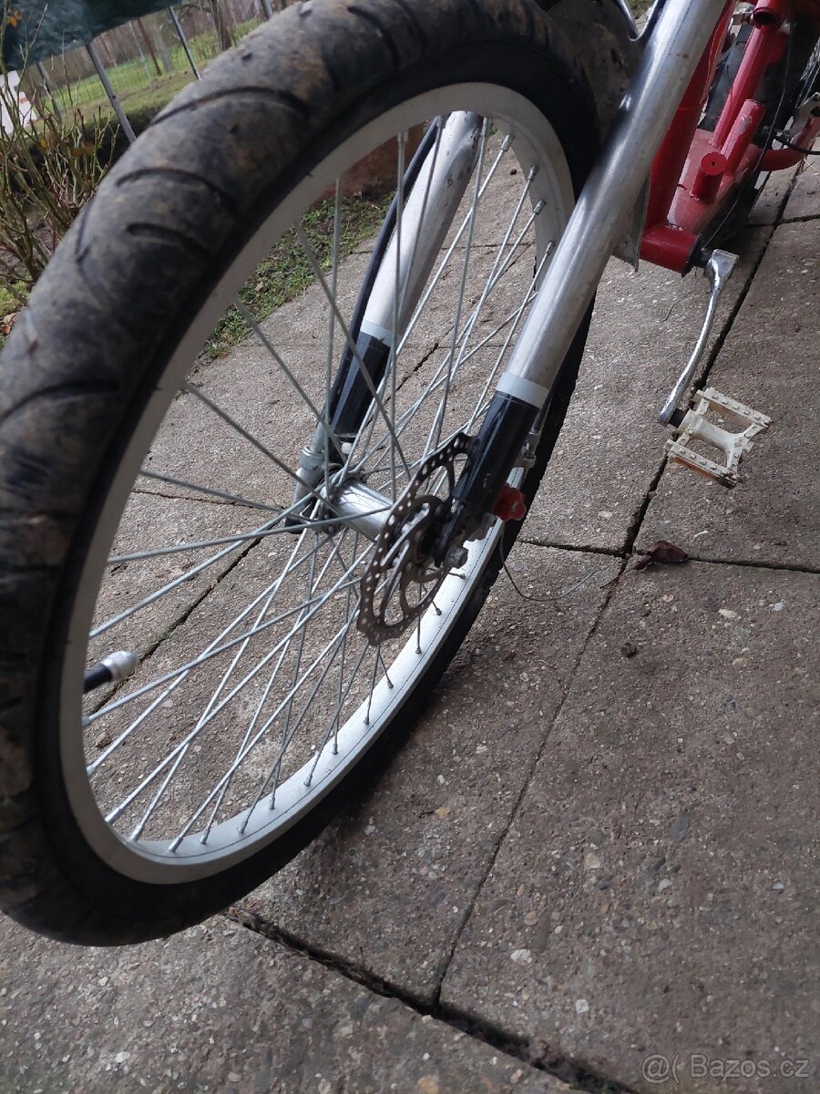 rám na motokolo chopper - 7