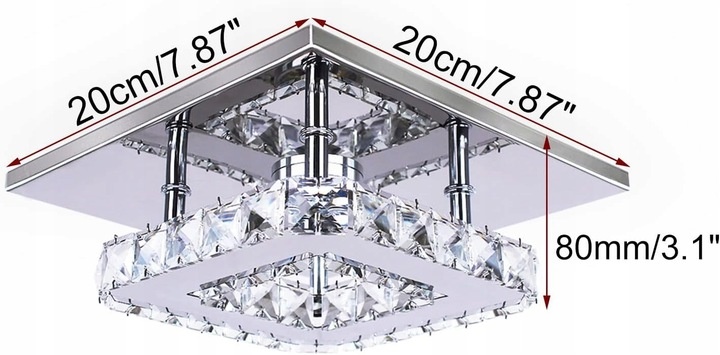 Malé stropní LED svítidlo - 7