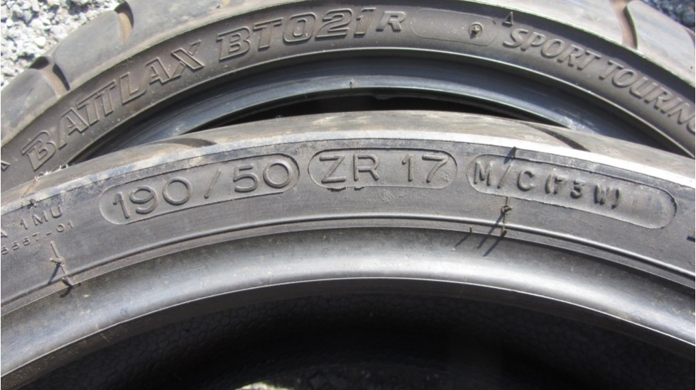 Michelin 190/50/17, DOT1809 - 7