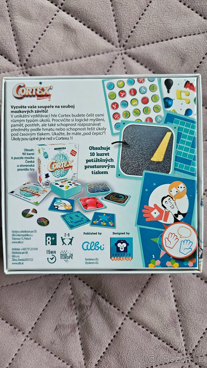 Cortex pro děti (6+) a Cortex 2 (8+) - 2 hry - 7