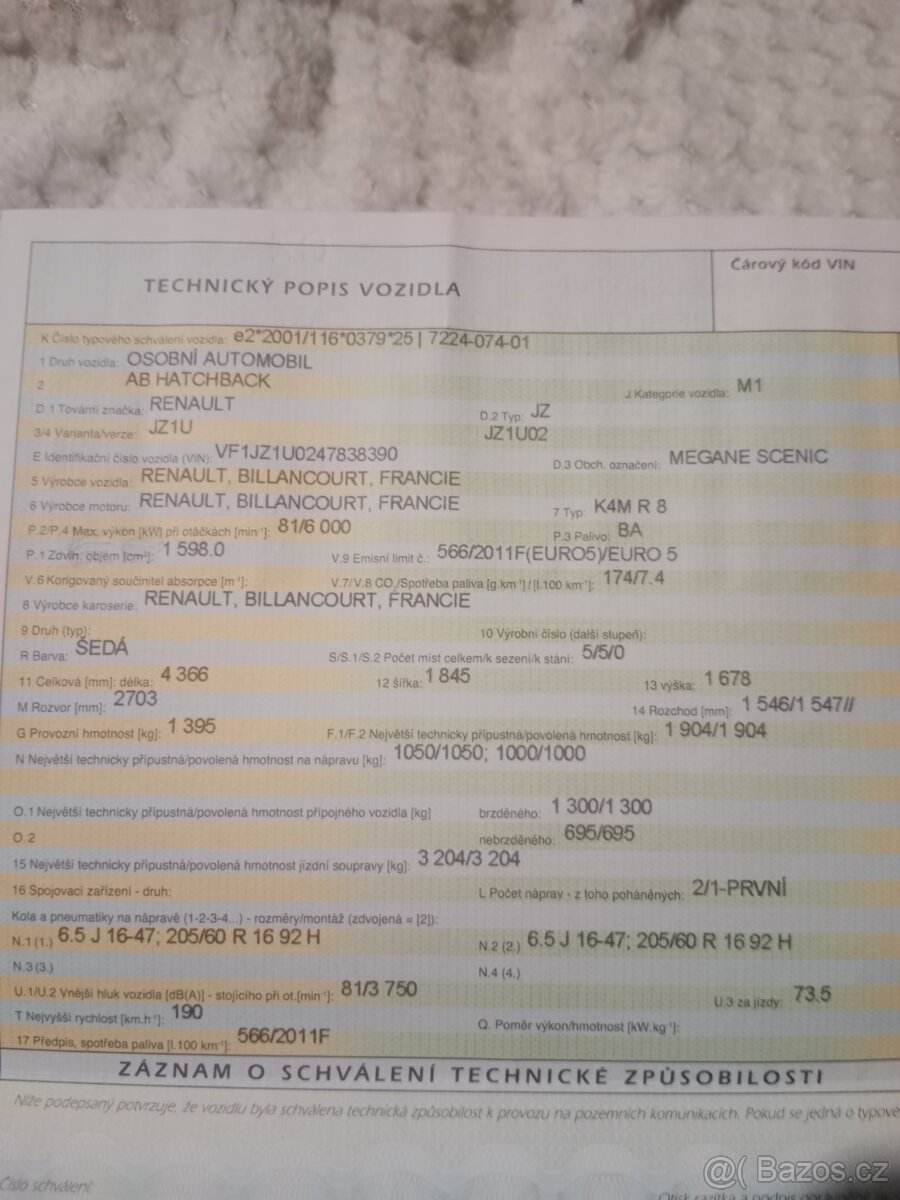 Renault Scénic 1,6 16v - 7