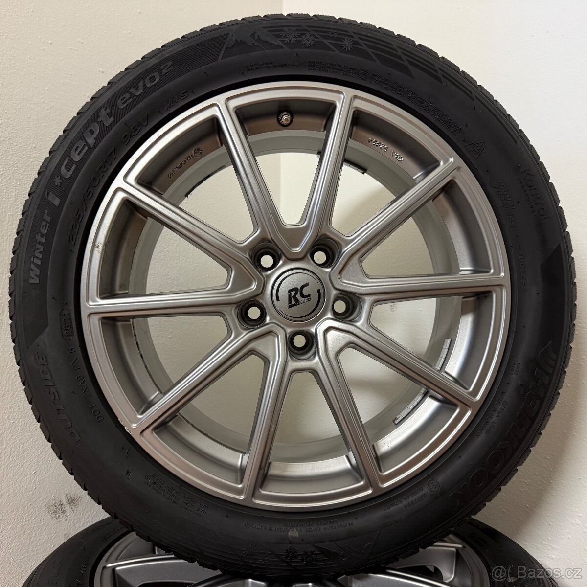 AUDI A4 B9 / A5 8T 5x112 R17 ET29+ZIMNÍ 225/50R17 5mm - 7