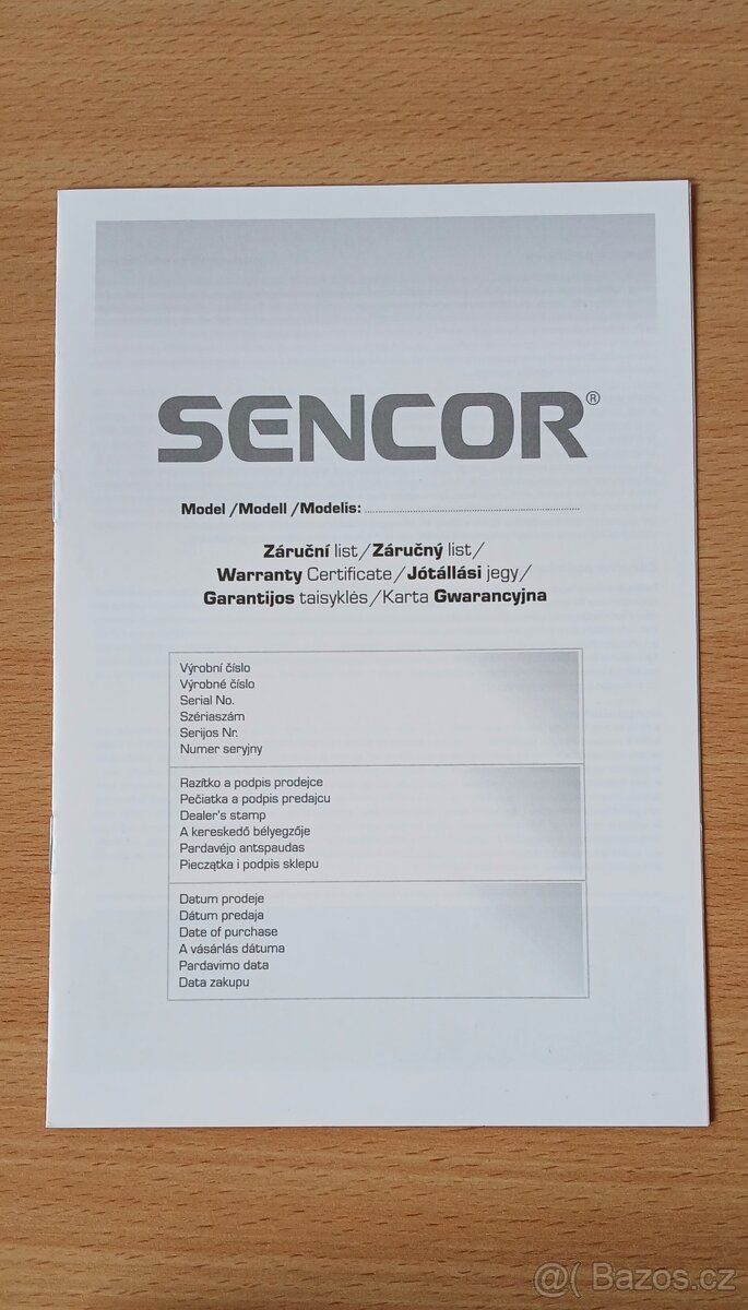 Kuchyňský robot Sencor - 7