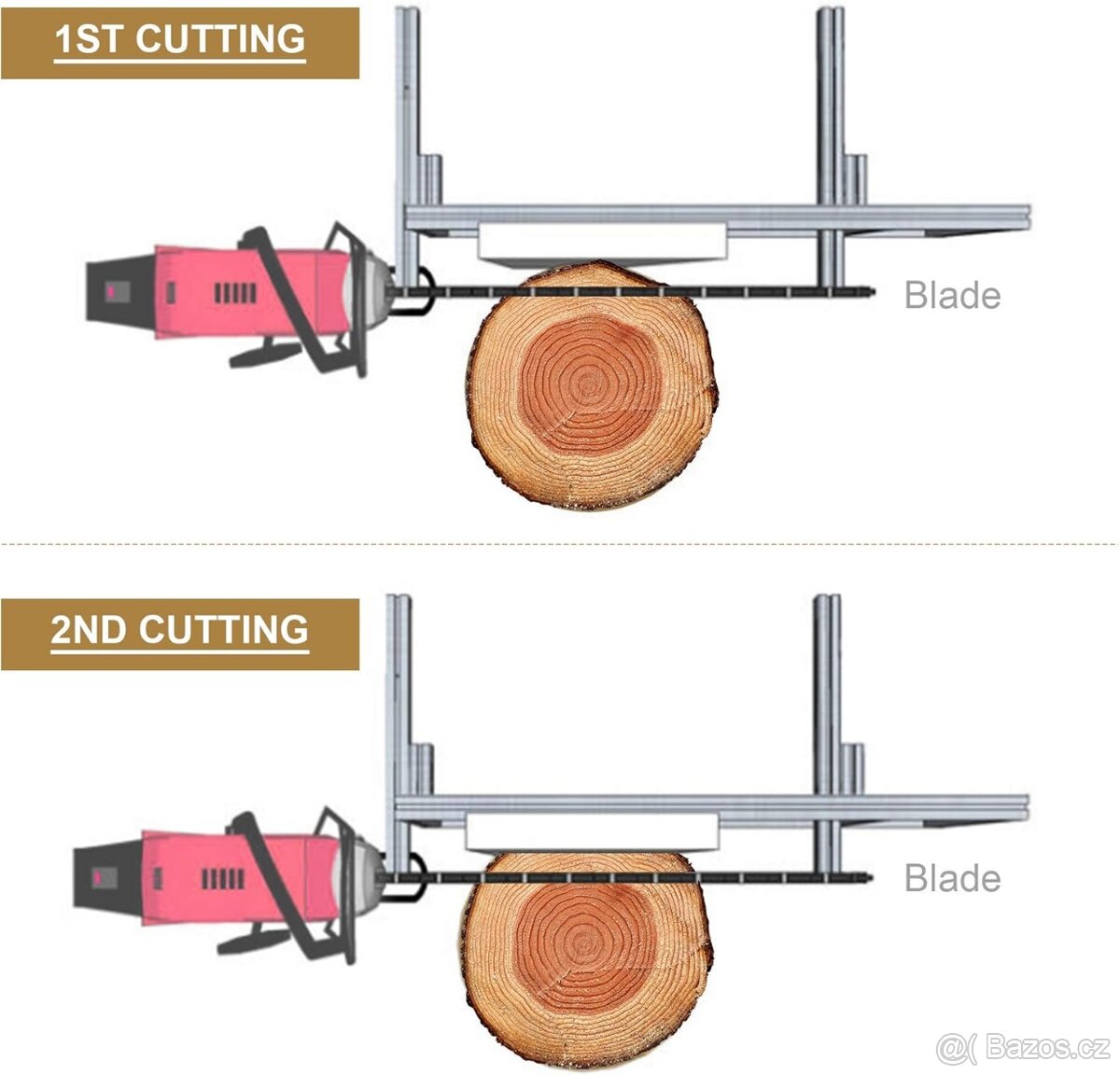 Vodicí systém pro řetězové pily 35,6 - 61 cm - 7