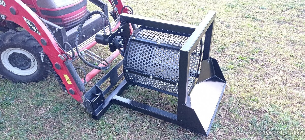 Kátrovací,prosévací lžíce lopata na malotraktor - 7