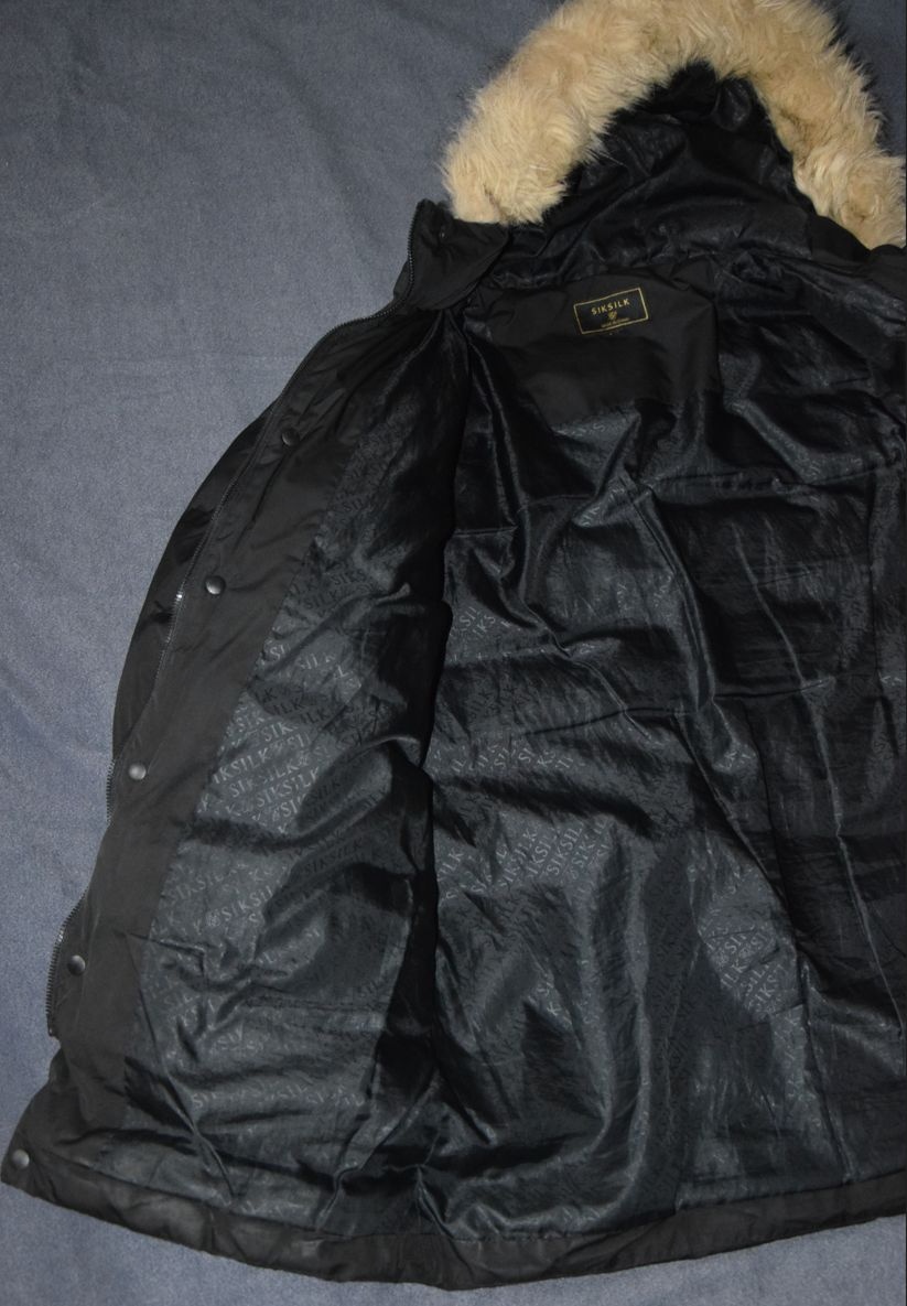 SIKSILK Expedition Parka - černá bunda vel.S, super stav - 7