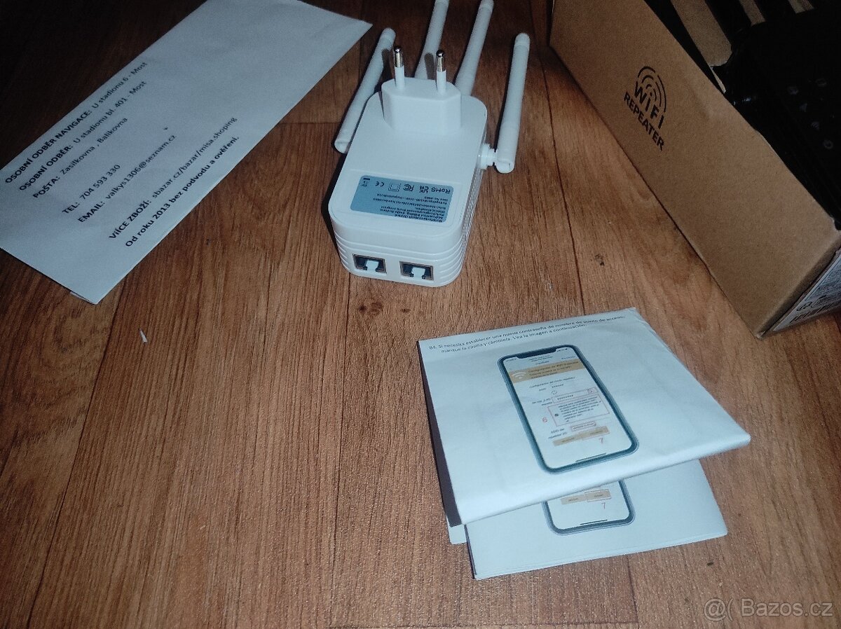 nový WiFi rozšiřovač signálu 150Mbps a 300Mbps - 7