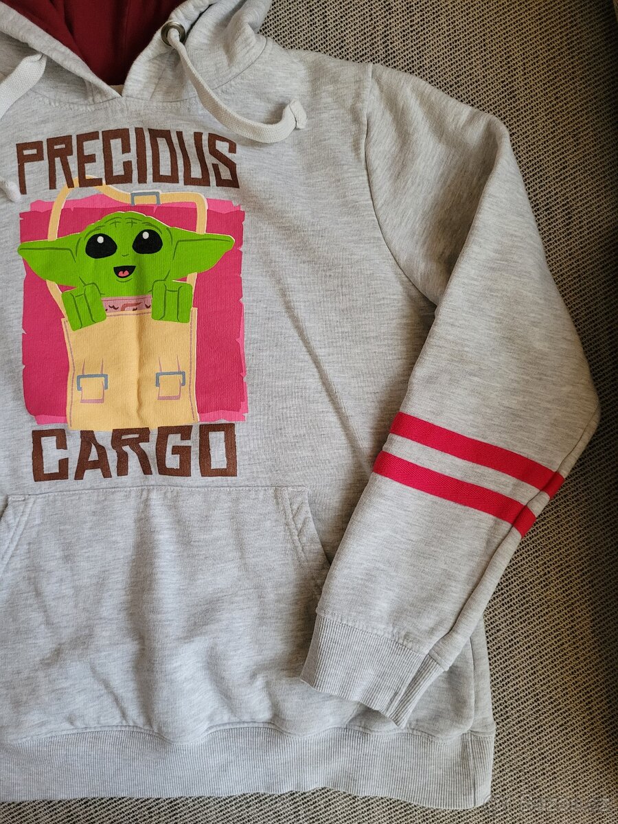 Nová dámská mikina The Mandalorian Grogu zn. Star Wars,v.S-M - 7