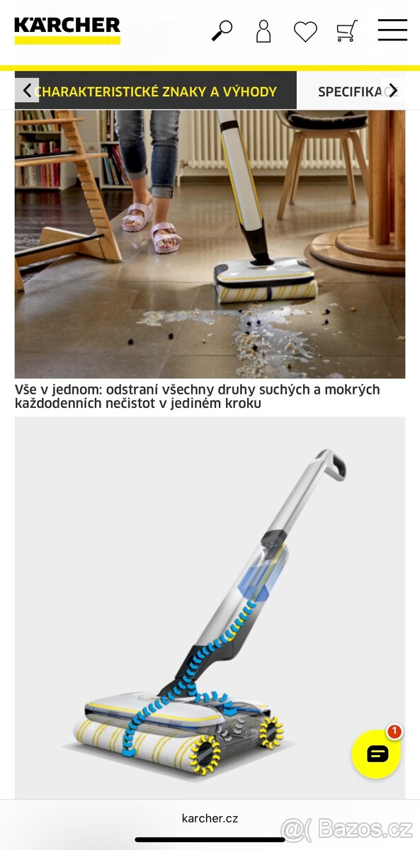 Podlahová myčka Kärcher - 7