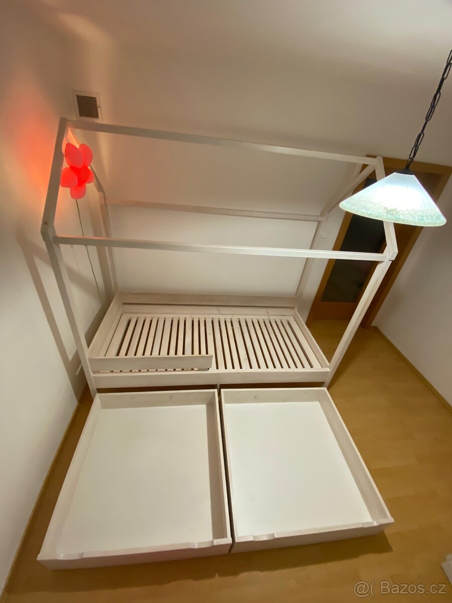 Dětská postel s nebesy - 7