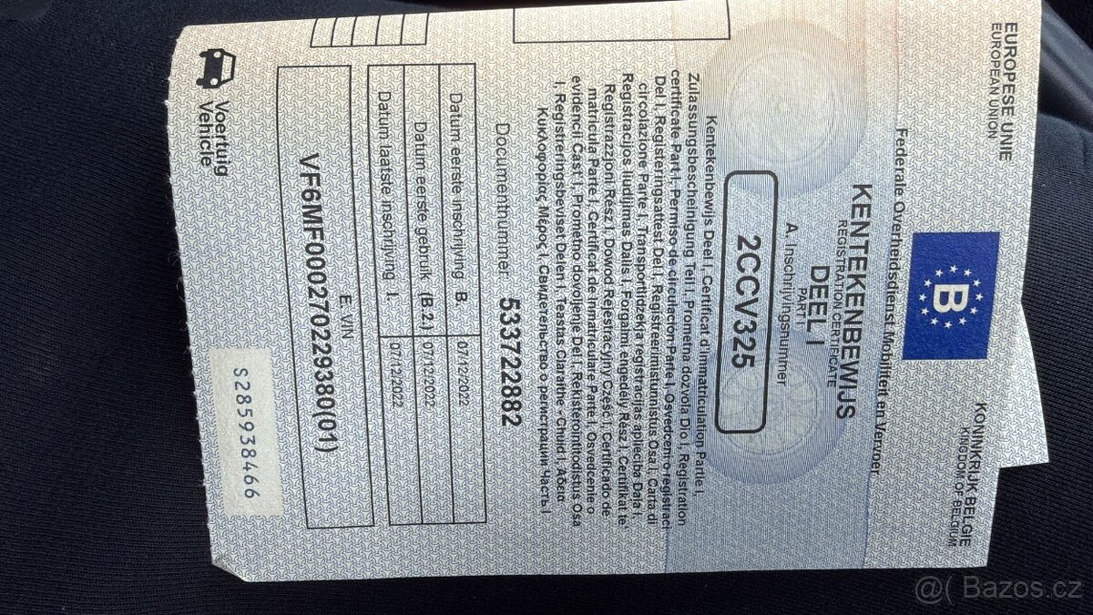 RENAULT MASTER 2,3 DCI rok 2022 1 majitel - 7