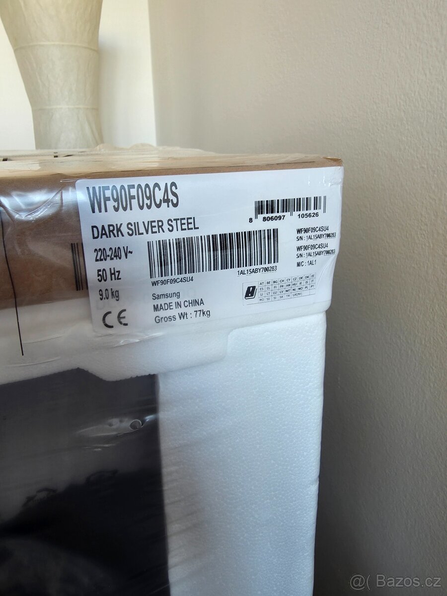 Pračka SAMSUNG Bespoke AI WF90F09C4SU4 NOVÁ - 7