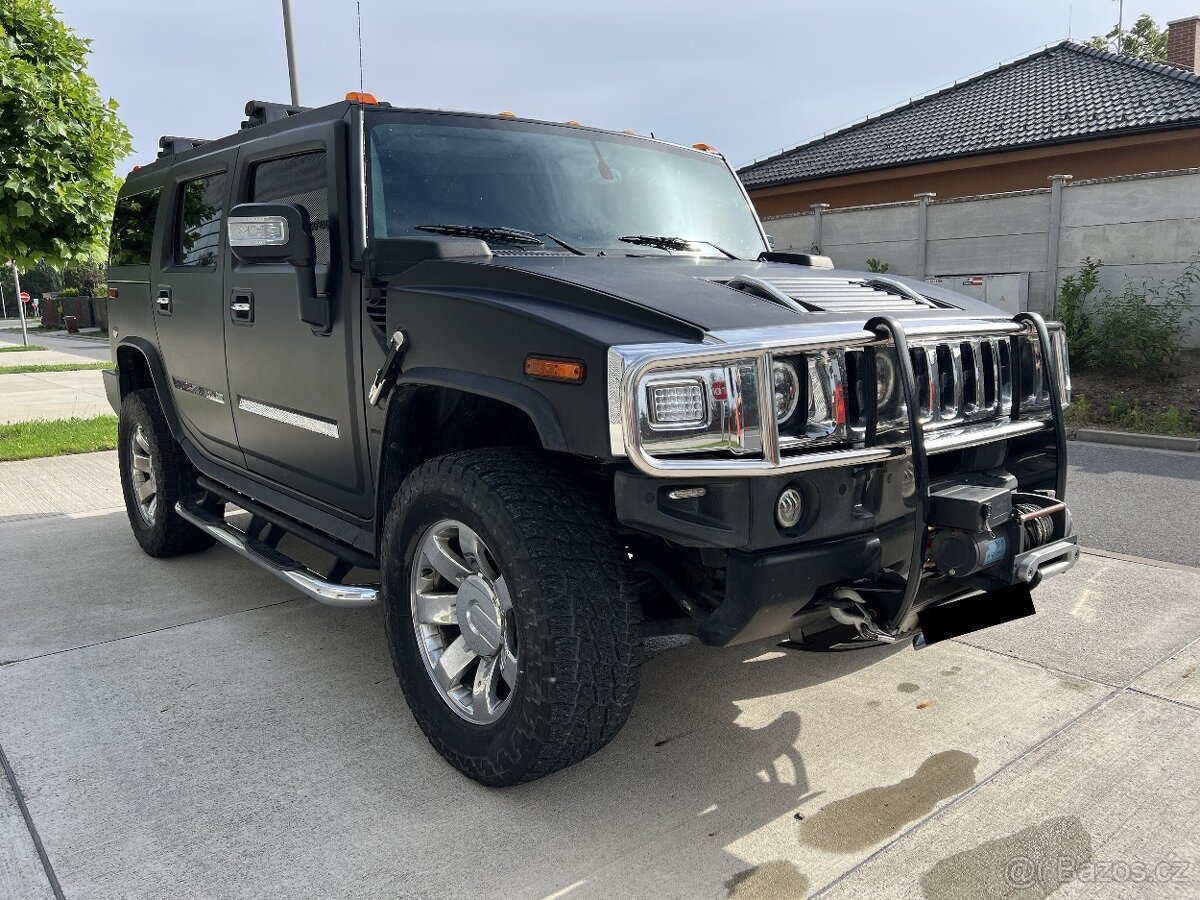Hummer H2 - poslední model 2008, 6.2V8, rok 2008 - 7