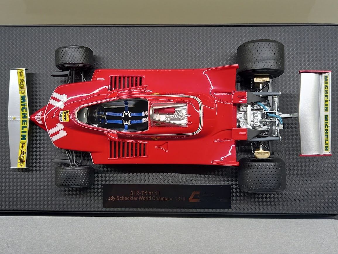 F1 FERRARI 312 T4 1979 JODY SCHECKTER GP REPLICAS 1:18 - 7