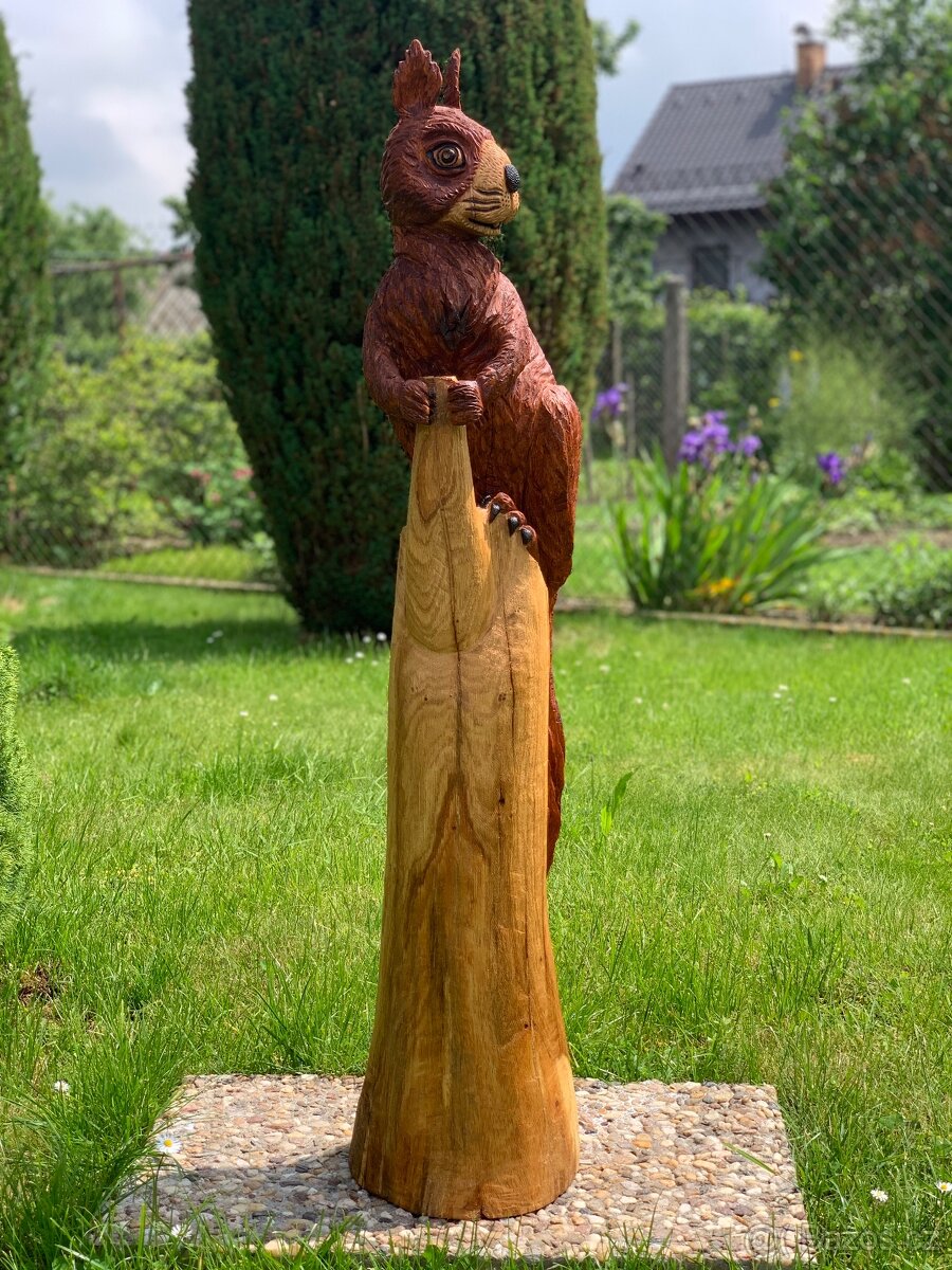 Dřevěná socha - 7