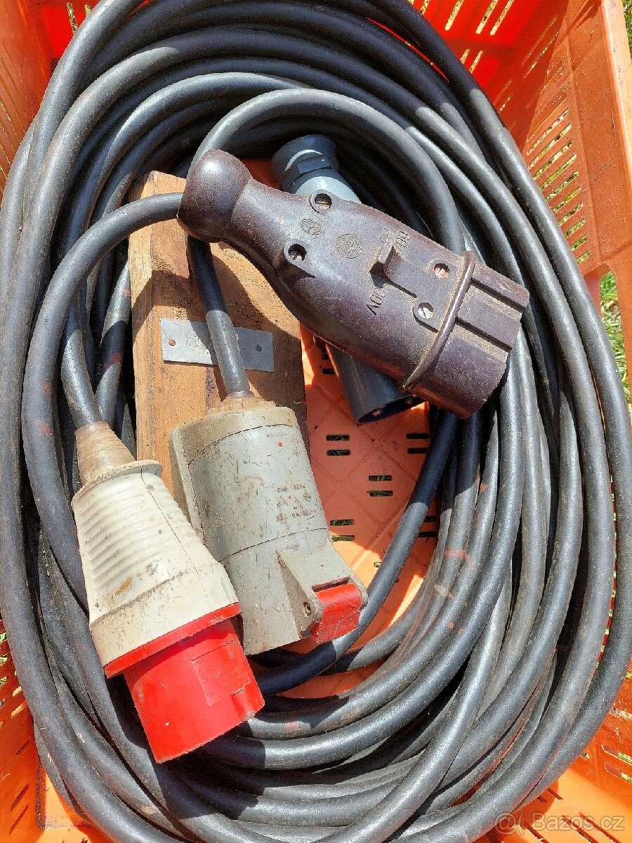 elektrický kabel 380V - 7