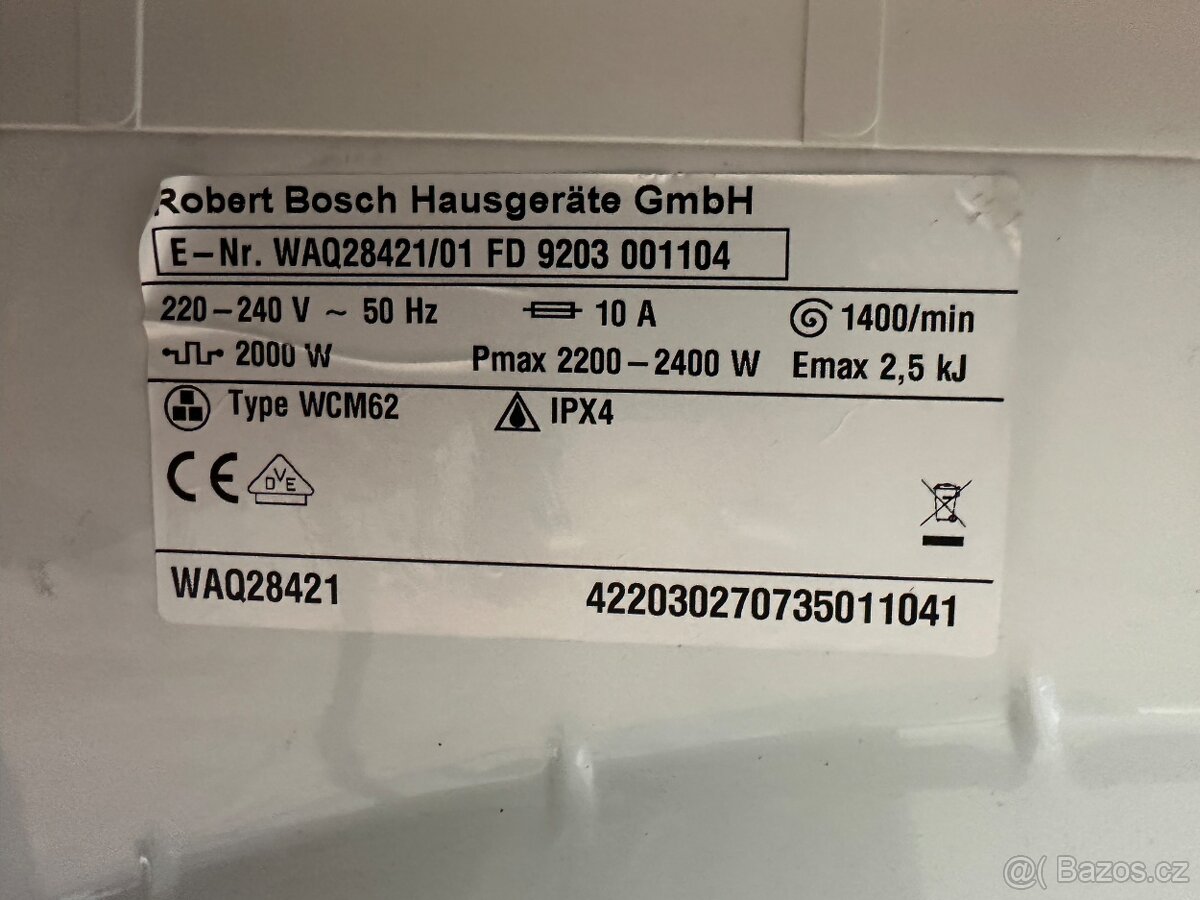 Pračka Bosch (123) - 7