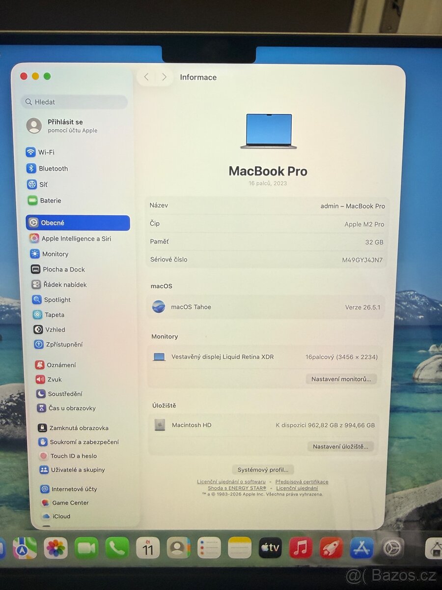 MacBook PRO 16” M2PRO/32GB/1TB - 7