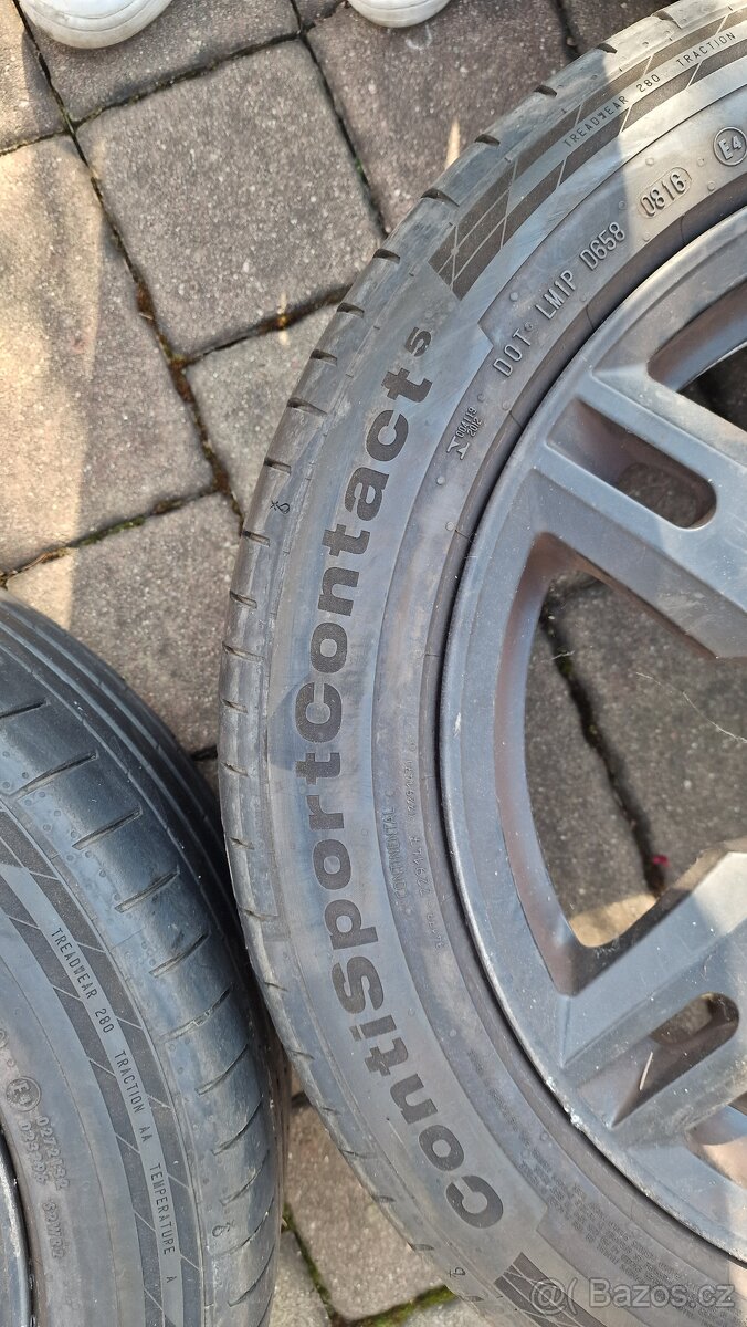 Sada kol z Audi A6 8x18 ET35 5x112 - 7
