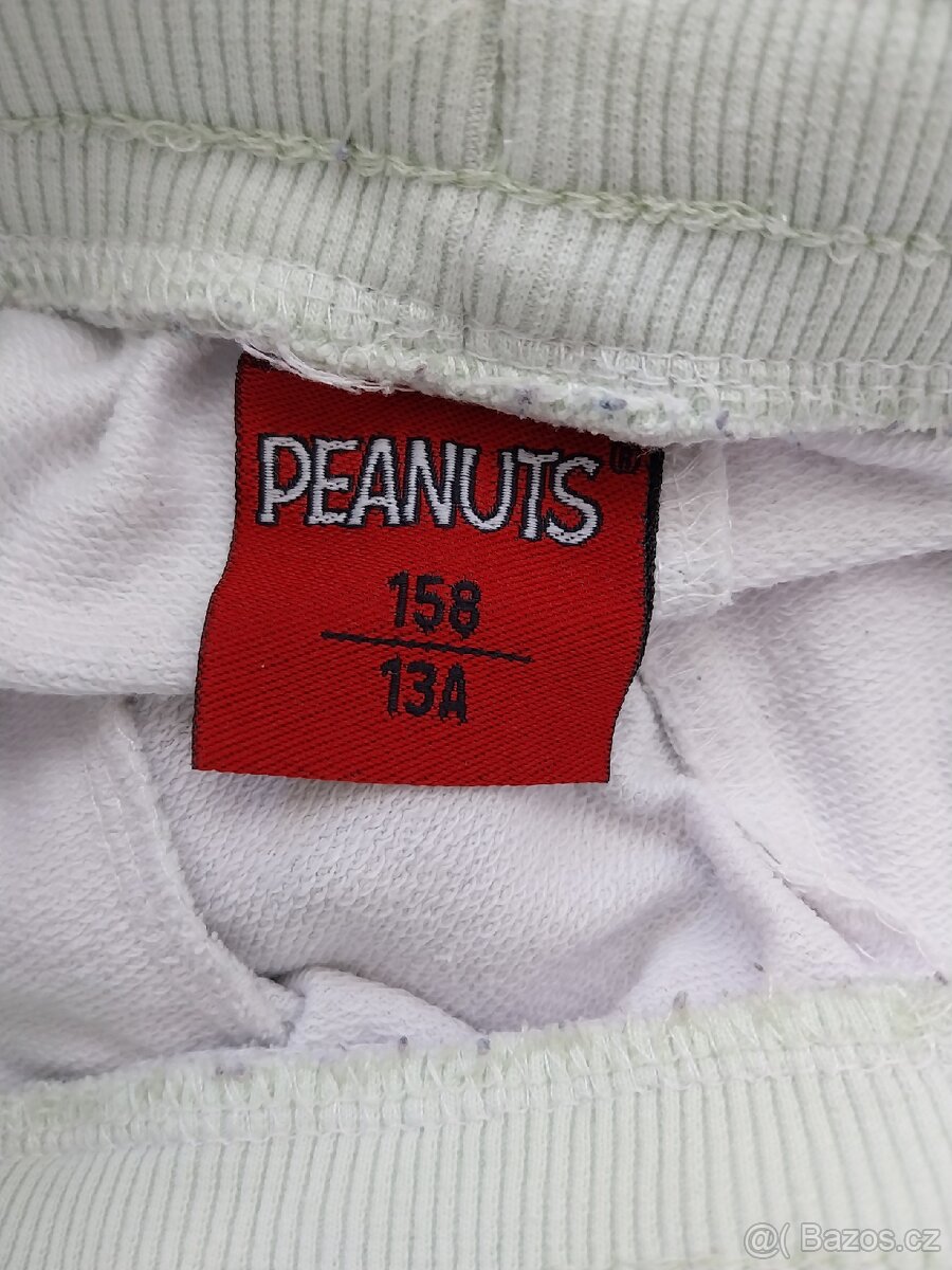 Dívčí tepláky a mikina crop top 152 Snoopy - 7