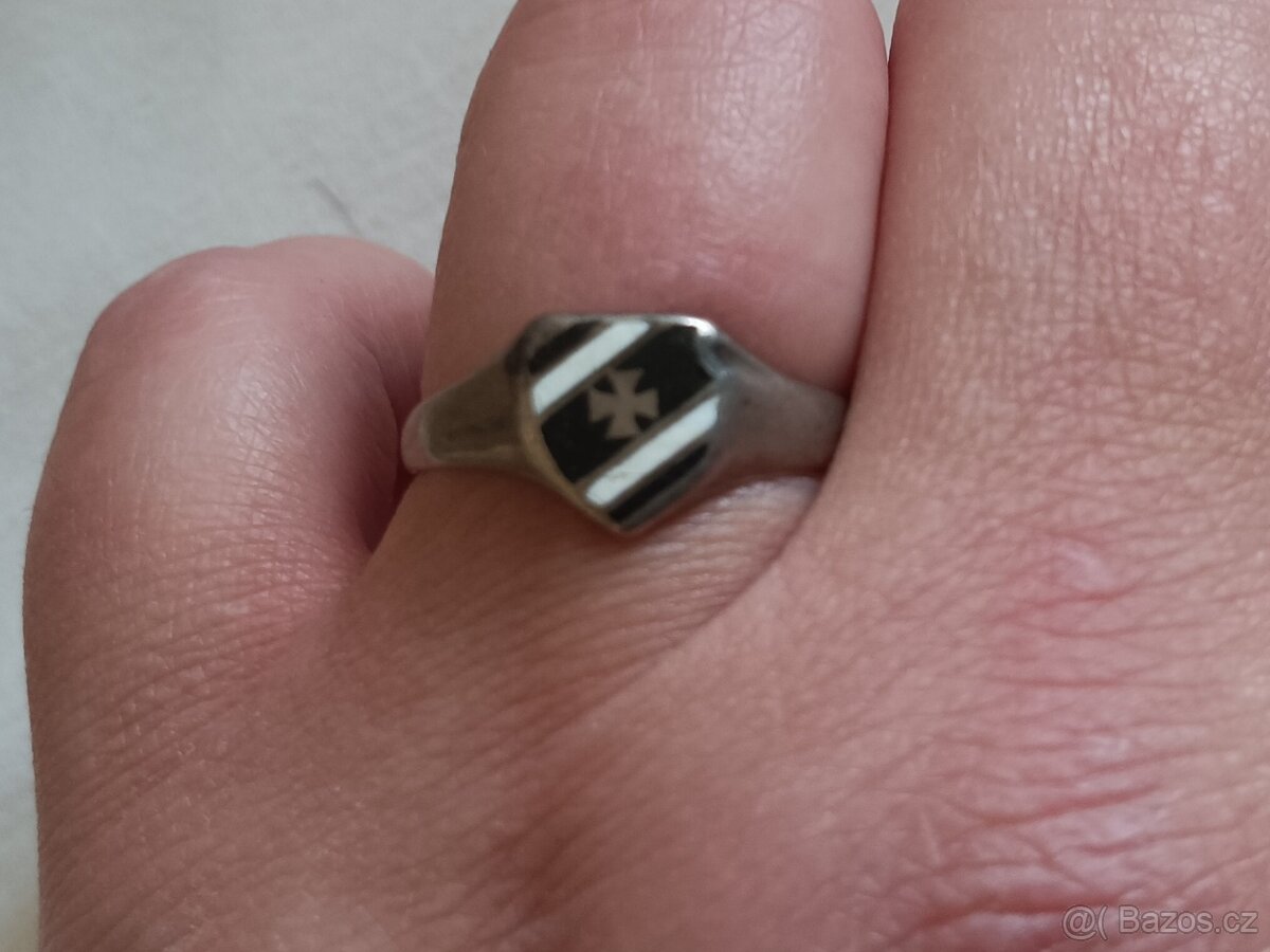 Prsteny - 1.světová válka, železný kříž, kus 1914 - 7