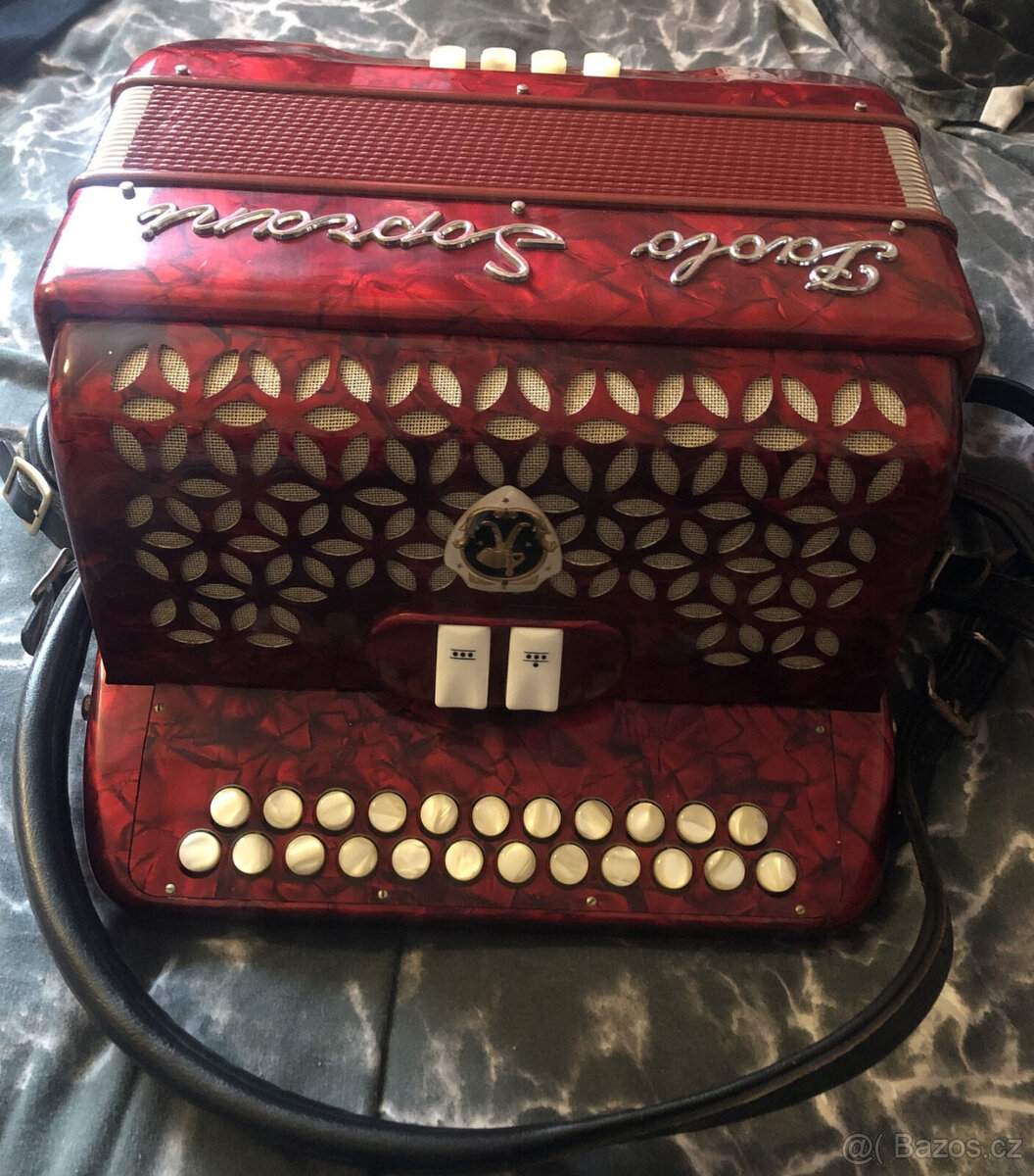 Paolo Soprani Button Accordion Elite - 7