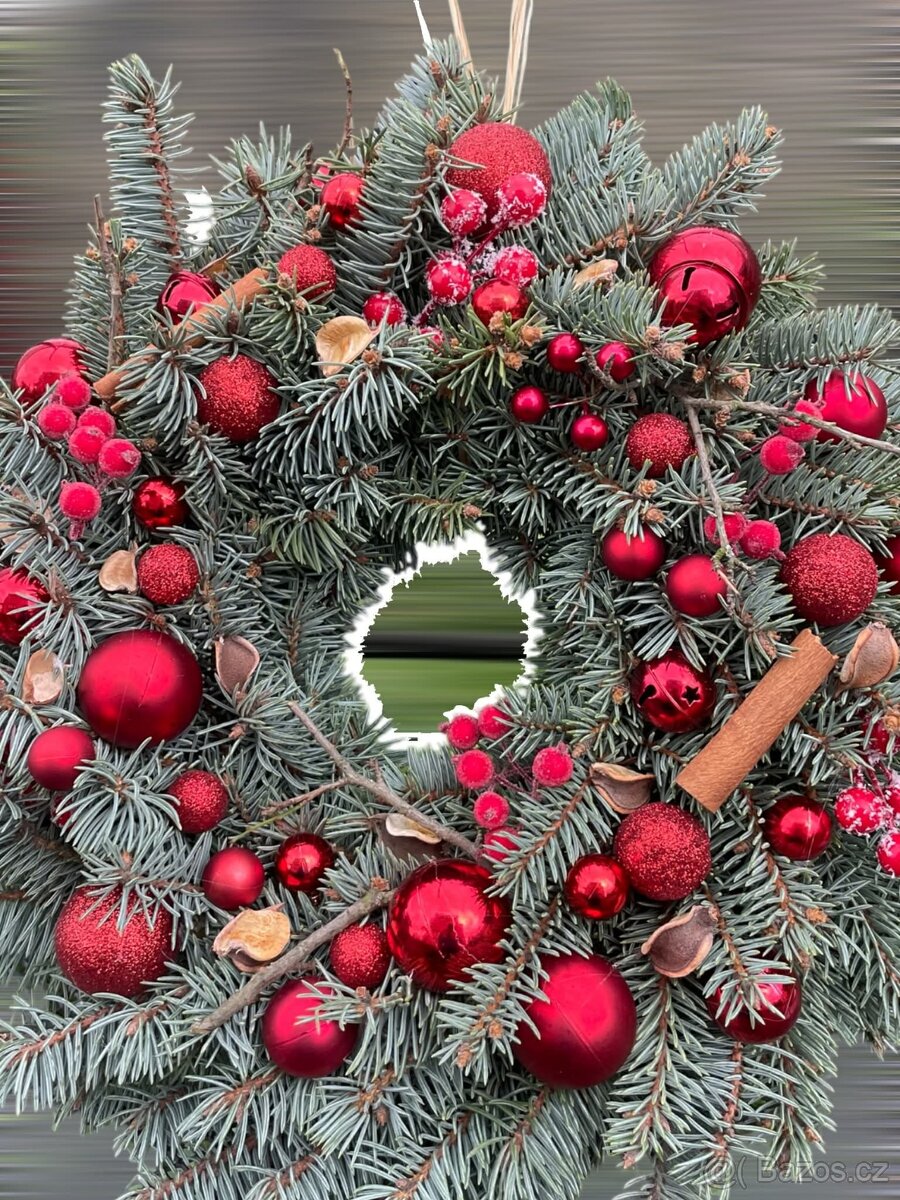 Adventní dekorace, věnce a svícny - 7