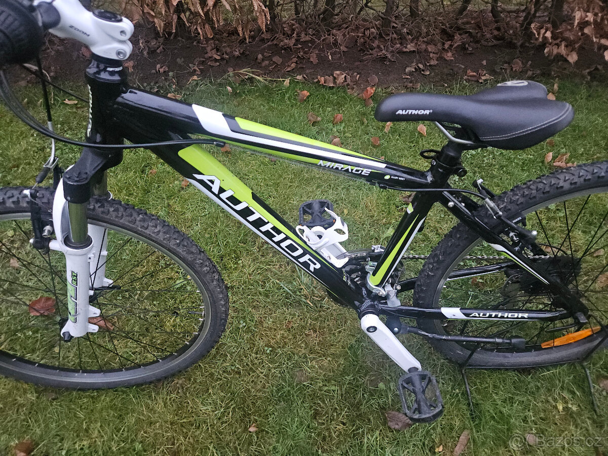 24" horské hliníkové kolo AUTHOR, rám 14" ...24 převodů - 7