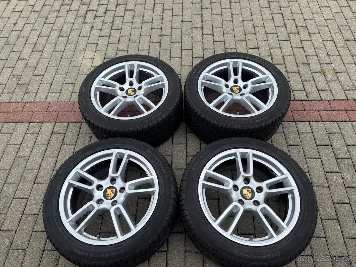 r19 origo BBS porsche panamera, dvourozměr, zimní pneu 7-8mm - 7