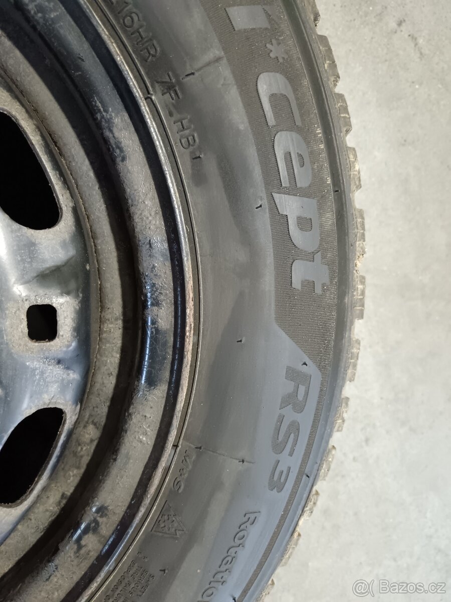 Fabia 175/70 R14 hankook Winter 5Jx14 ET35 nové 99% - 7