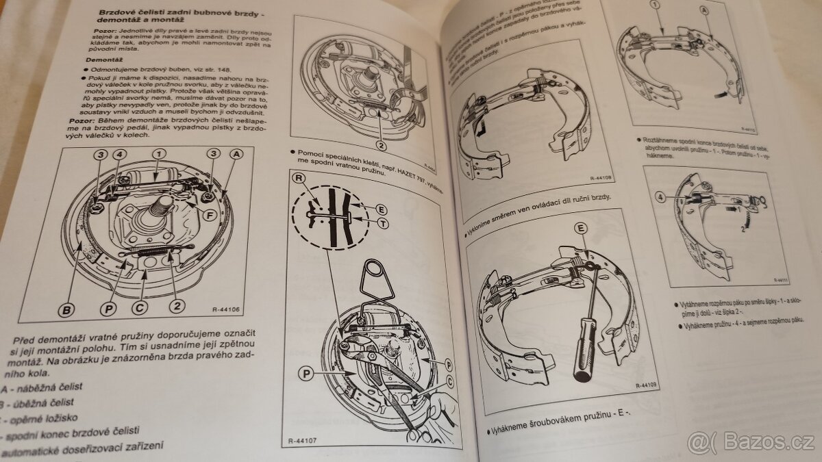 Renault Mégane 1 - příručka na opravy a údržbu - manuál - 7