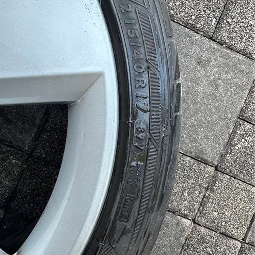 Kola ze Škoda Rapid 17' - 7