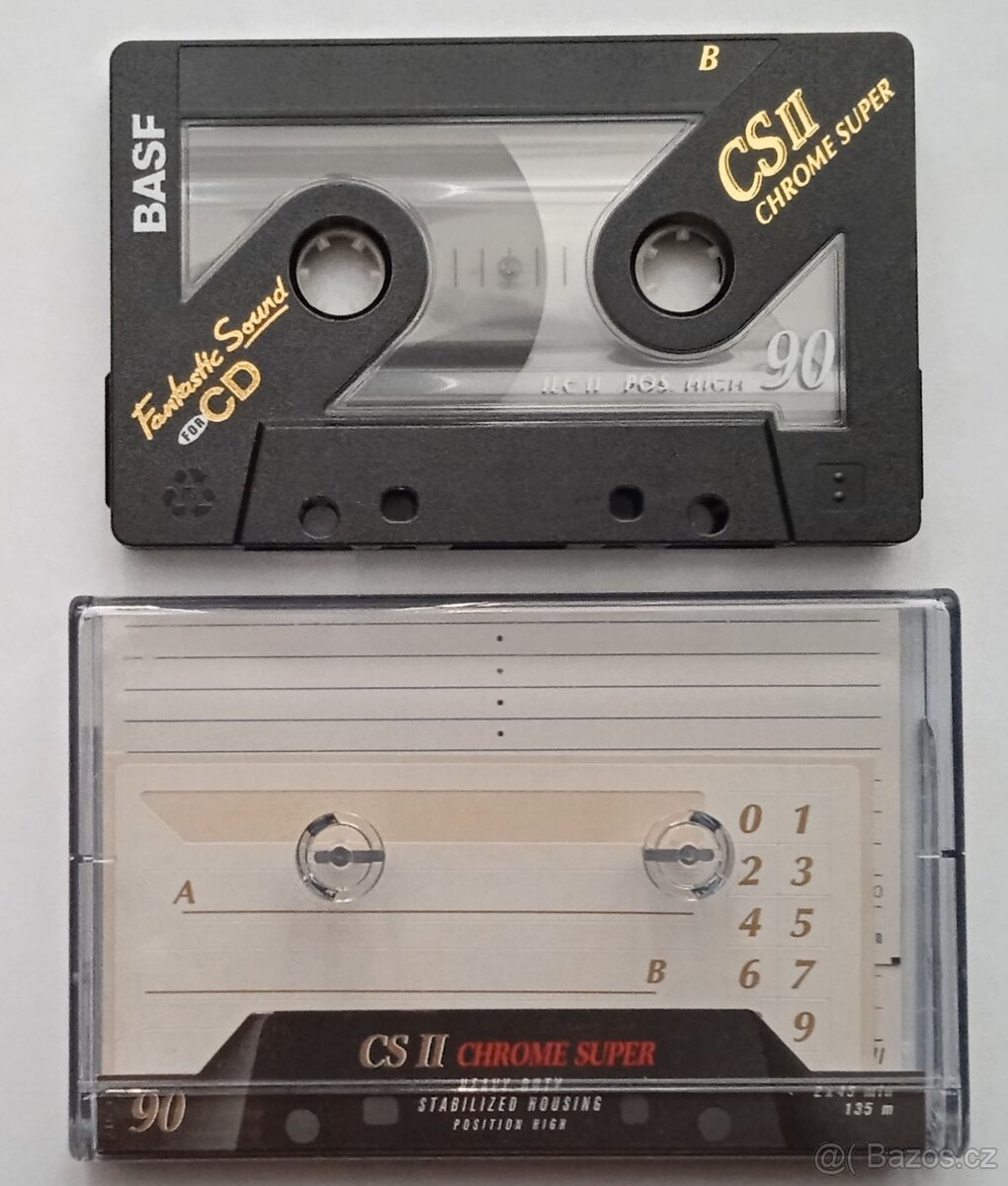 TDK/ BASF /MAXELL - magnetofonové kazety - 7