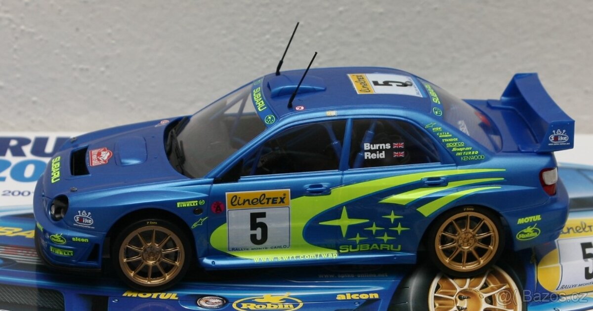 Soutěžní vozy WRC TAMIYA - hotové modely (1:24) - 7