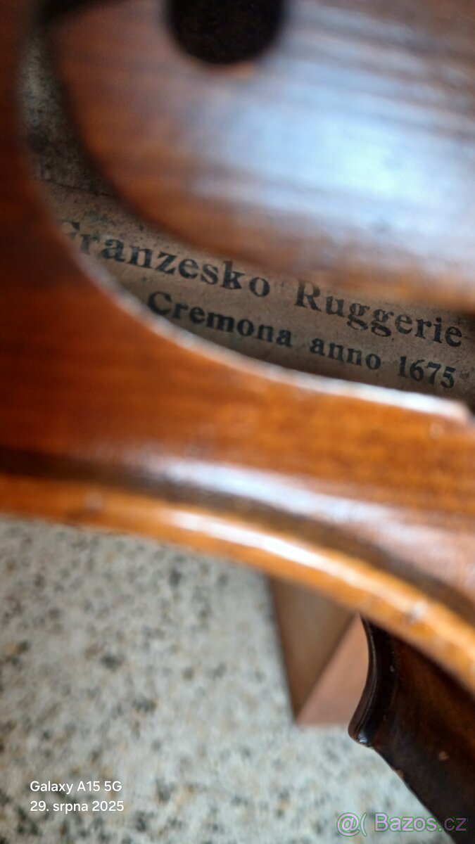 Staré housle 4/4 Francesko Ruggerie - 7