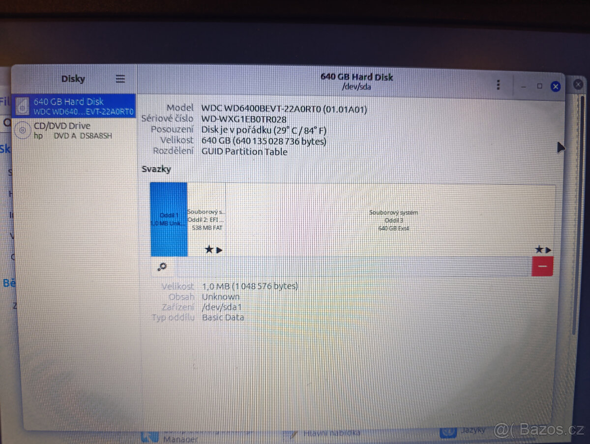 Notebook - AMD Dual-Core E1 HDD 640GB - 7