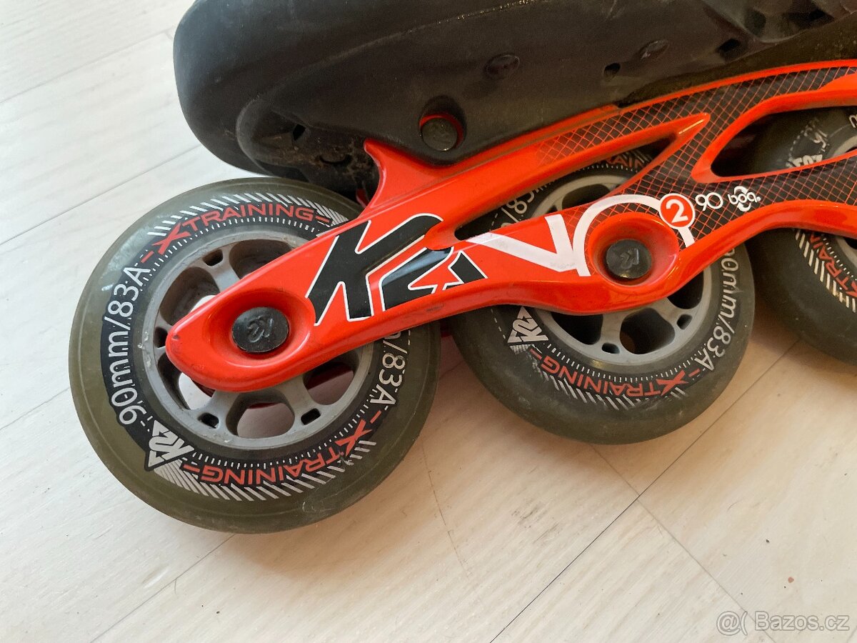 Kolečkové brusle K2 VO2 90 Boa M - 7