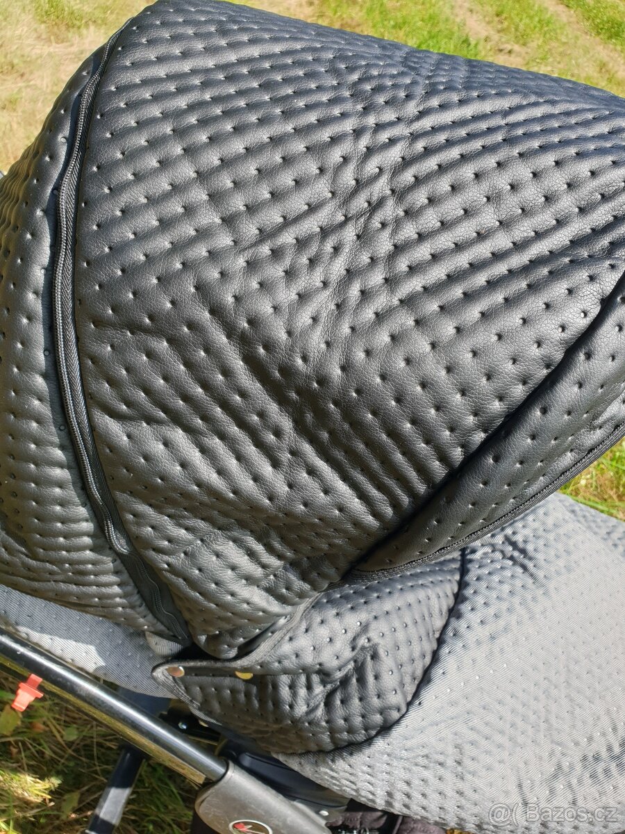 Prodám krásný kočárek Junama dvojkombinace - 7