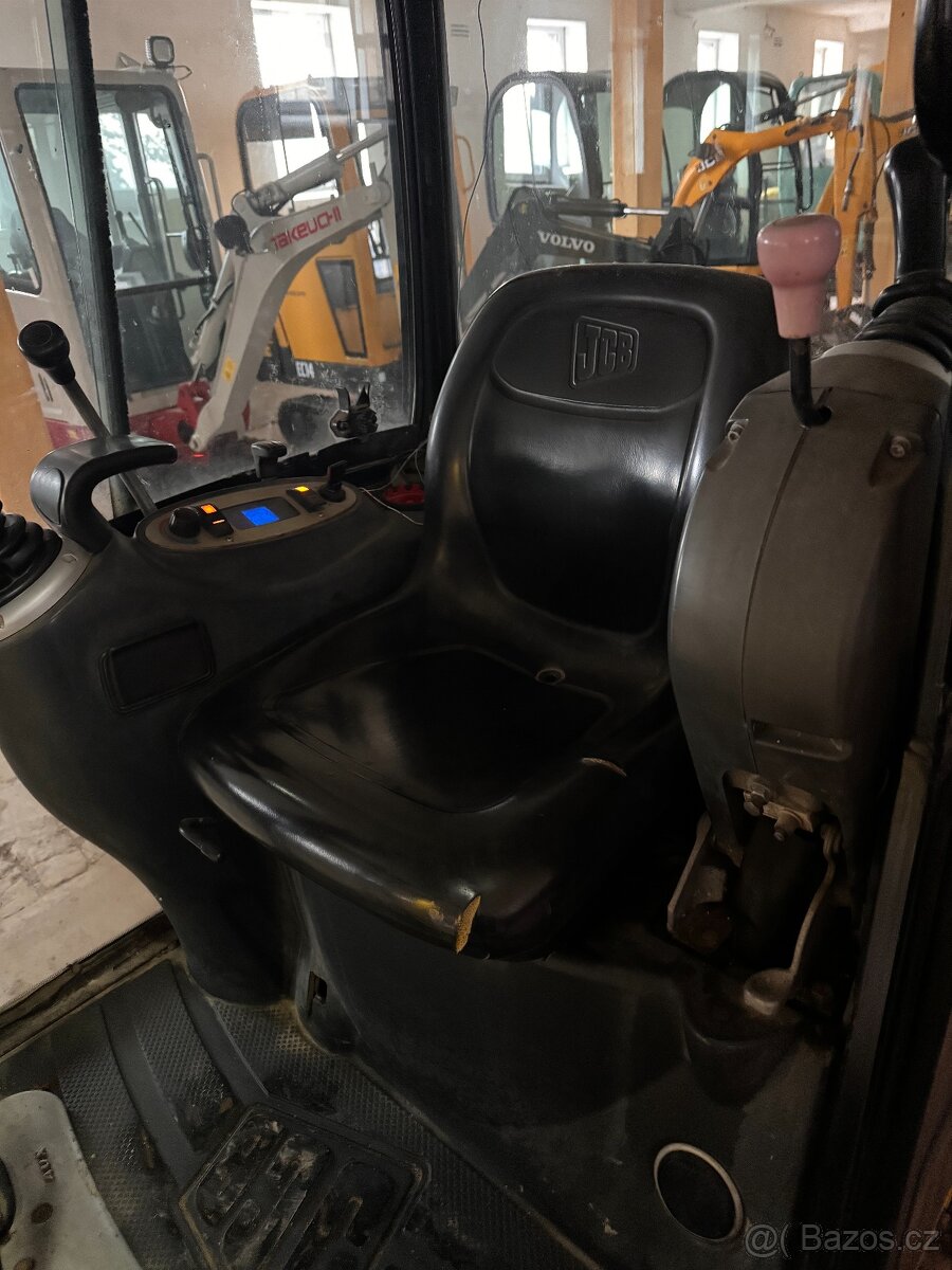 Minibagr JCB 8014 2006 2x lzice 1500 kg - 7